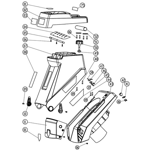 Корпус и рукоятка Champion SH251